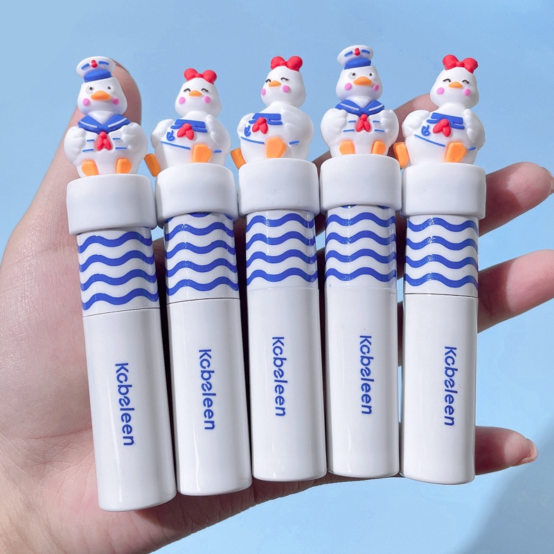 Son Kem Hiệu Ứng Gương Hình Chú Vịt Hạnh Phúc Kobeleen