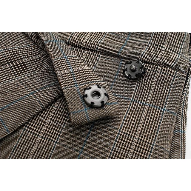 Quần Giả Váy Sọc Ca Rô Phong Cách Âu Mỹ Thời Trang Mùa Đông Dành Cho Nữ Y13-62633 202