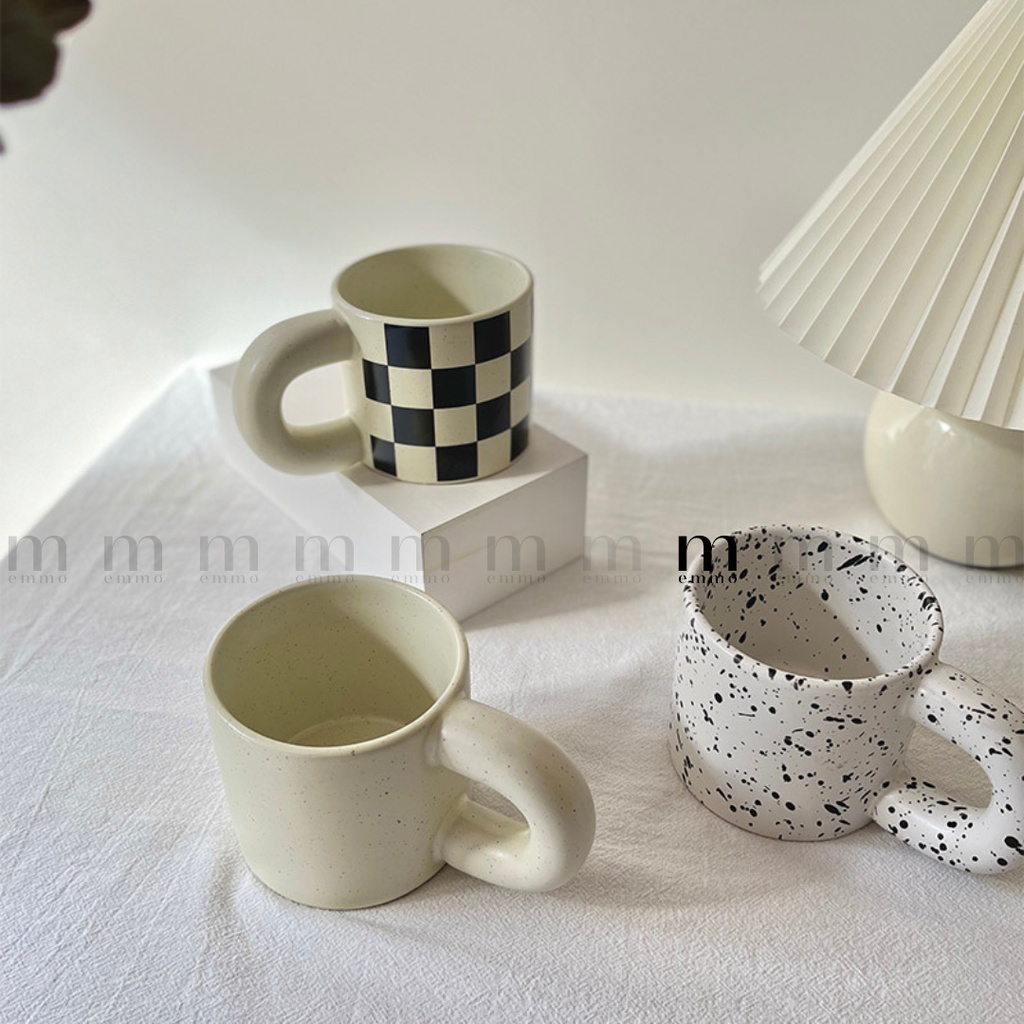 CỐC SỨ HỌA TIẾT EMMO MAZECUP