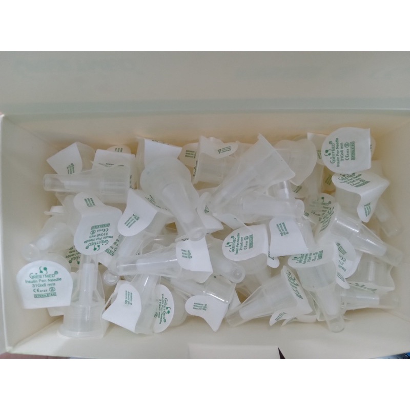 Đầu kim chích tiểu đường insulin | Kim bánh ú Greetmed 31G x 6mm