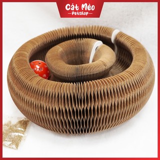 Cào móng ma thuật cho mèo - đồ chơi cào móng xả stress thú cưng