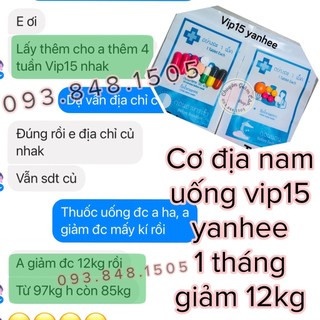1 Tuần Giảm Cân Cấp tốc Vip 15 (giảm 3-5 kg)