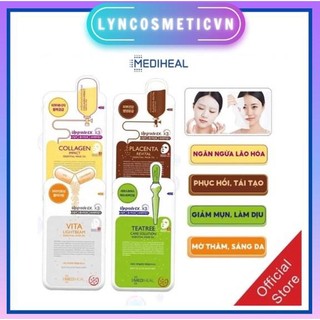 Mặt nạ miếng phục hồi da mediheal essential mask rex