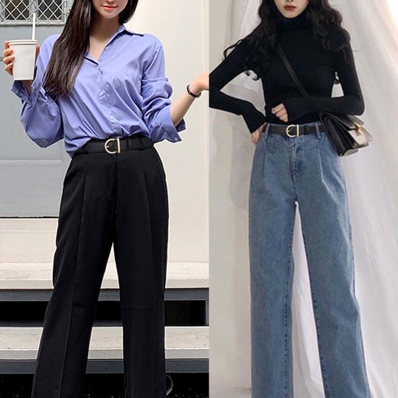 Thắt Lưng Da Thời Trang Dễ Phối Đồ Cho Nữ