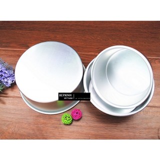 Khuôn bánh tròn đáy liền 7"
