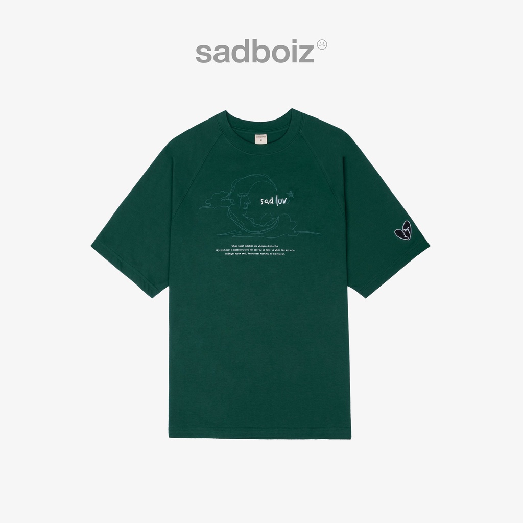 Áo thun SADBOIZ Sadluv Mallard Green