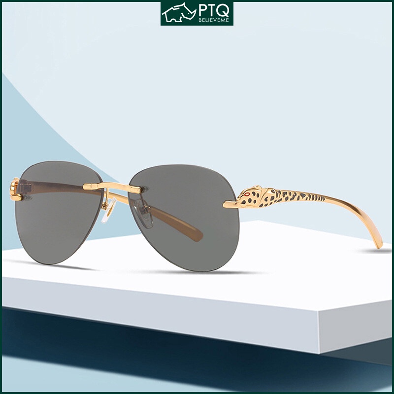 Kính Mát Gọng Kim Loại Thời Trang Cho Nam Nữ