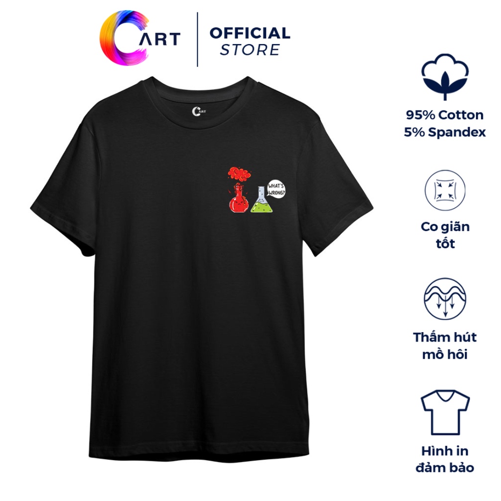 Áo thun unisex tay lỡ form rộng C-Art TS01-00386