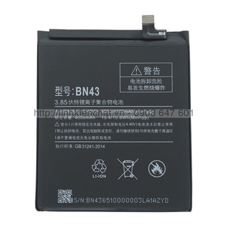 Pin redmi note 4x bn43 32gb 4100mah - hàng nhập khẩu