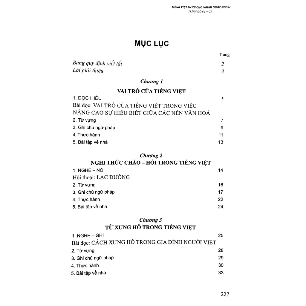 Sách Tiếng Việt Dành Cho Người Nước Ngoài - Trình Độ C1+C2