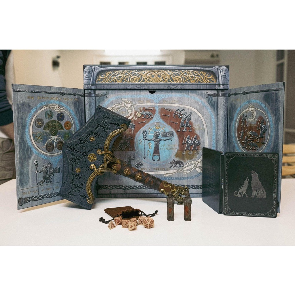 Bộ God of War: Ragnarok Collector’s Edition / Jotnar Edition - Dành cho PS4 / PS5