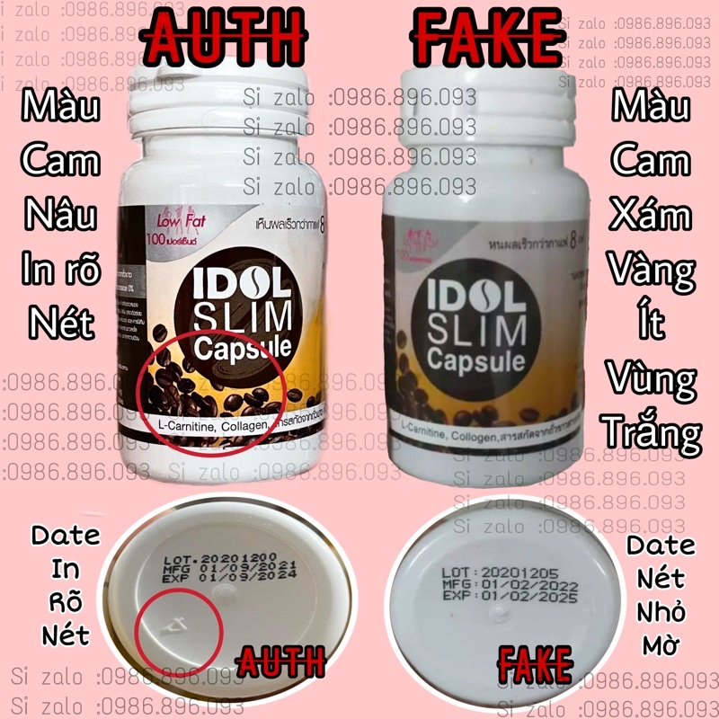 Viên Uống Giảm Cân Cà Phê DOl SLIM CAPSULE COFFEE dạng viên trắng chuẩn Thái Lan - cà phê idol silm 15 viên