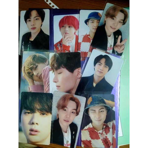 lucky box bts card chính hãng.