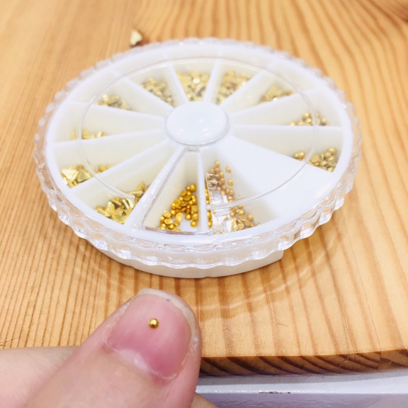 𝗖𝗛𝗔𝗥𝗠 𝗩𝗔̀𝗡𝗚 𝗚𝗢𝗟𝗗 𝟱 𝗠𝗔̂̃𝗨 gắn trang trí móng, #charm_đính_móng, phụ kiện trang trí móng giá rẻ