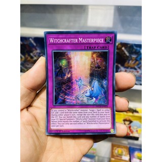 Thẻ bài yugioh! mã inch-en026 - witchcrafter masterpiece - super rare - 1st edition