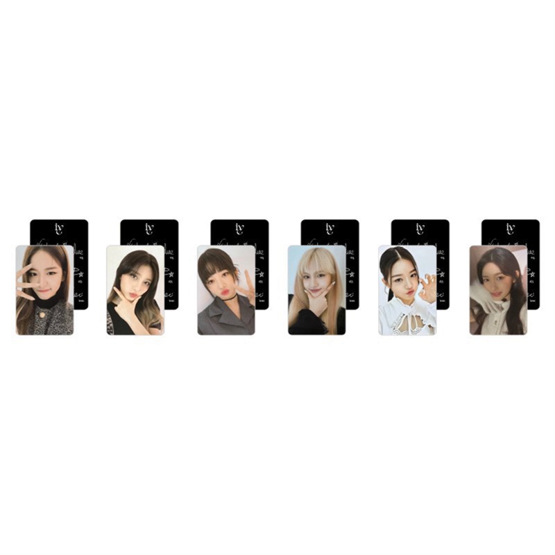 Set 6 Tấm Thẻ Ảnh Lomo In Hình Các Thành Viên Nhóm Nhạc Hàn Quốc