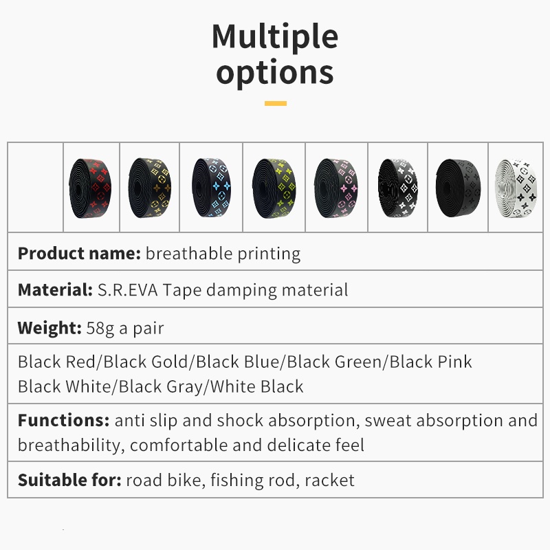 Băng Quấn Tay Lái Xe Đạp Bằng EVA PU EVA Mềm Chống Trượt Thoáng Khí