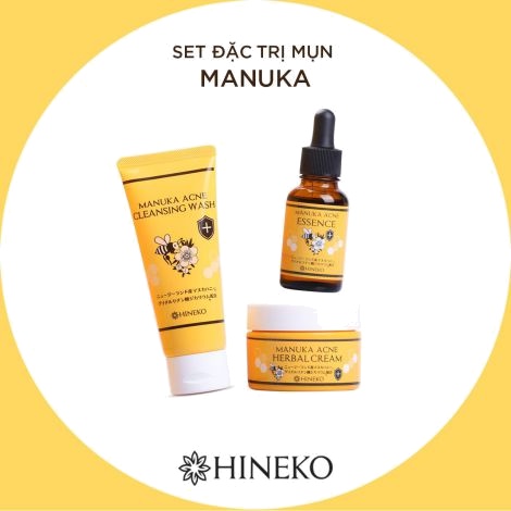 Sữa rửa mặt Hineko Manuka Acne Ceansing Wash ngừa khuẩn sạch sâu đánh bay mụn - 1969s Việt Nam