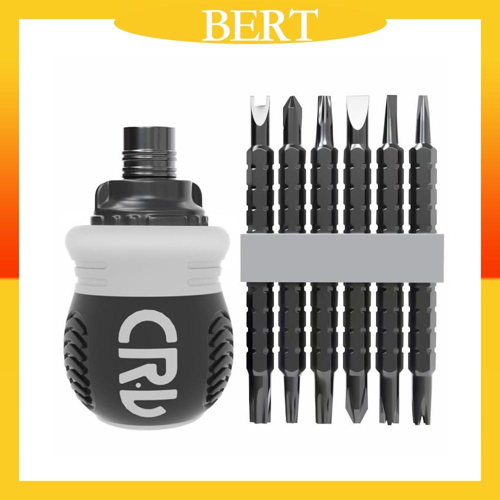 BERT 🇻🇳 ｜ Tuốc nơ vít Ratchet Bộ Tua vít đầu chữ thập Tua vít đa chức năng Với Tuốc nơ vít Torx Từ tính