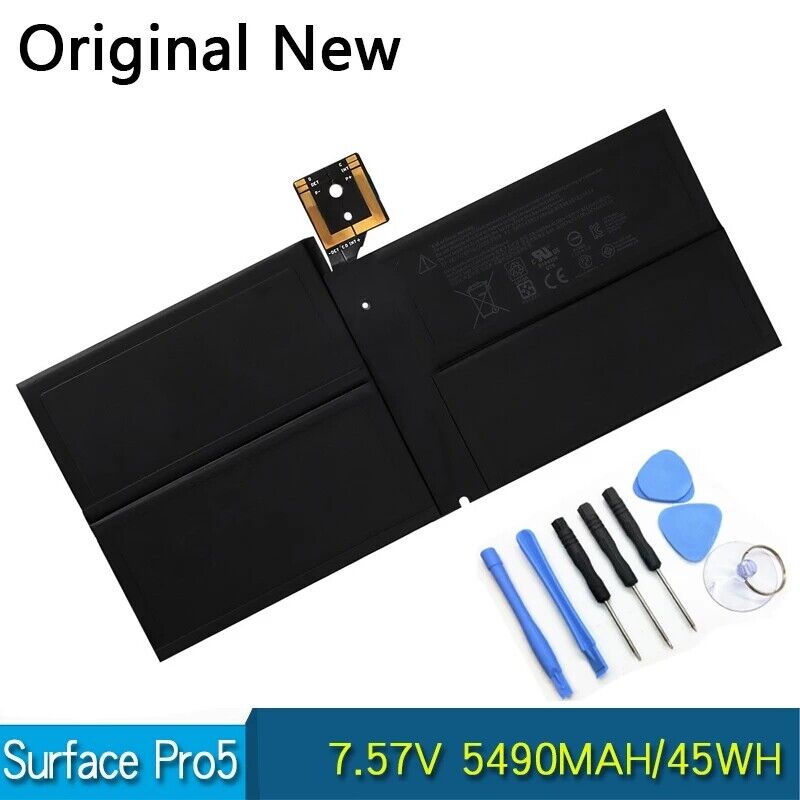 💖 Pin Laptop Microsoft 45Wh Surface Pro 5 1796 DYNM02 G3HTA038H Battery
