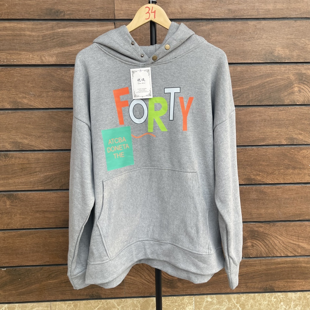 [HOT]Áo Hoodie Tay Dài Form Rộng Kiểu Dáng Trẻ Trung,Áo Hoodie Unisex Nam/Nữ Phối Đồ Cực Dễ