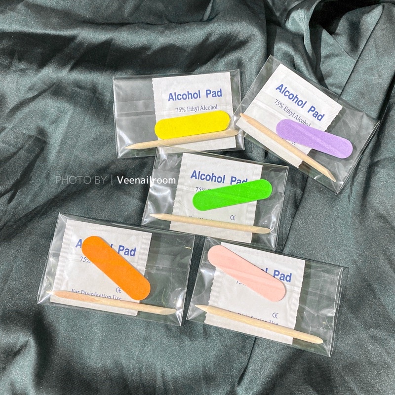Set dụng cụ làm nail box, keo, que gỗ, dũa mini...