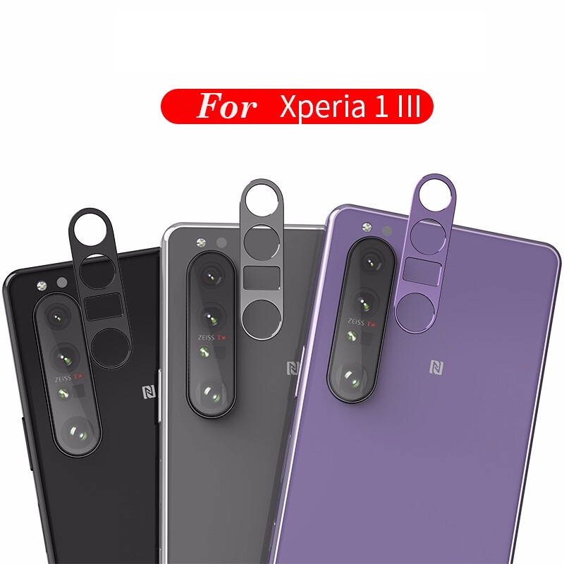 Miếng Dán Bảo Vệ Ống Kính Máy Ảnh SONY Xperia 1 iii Bằng Nhôm Cho SONY Xperia 1 Xperia1 iii