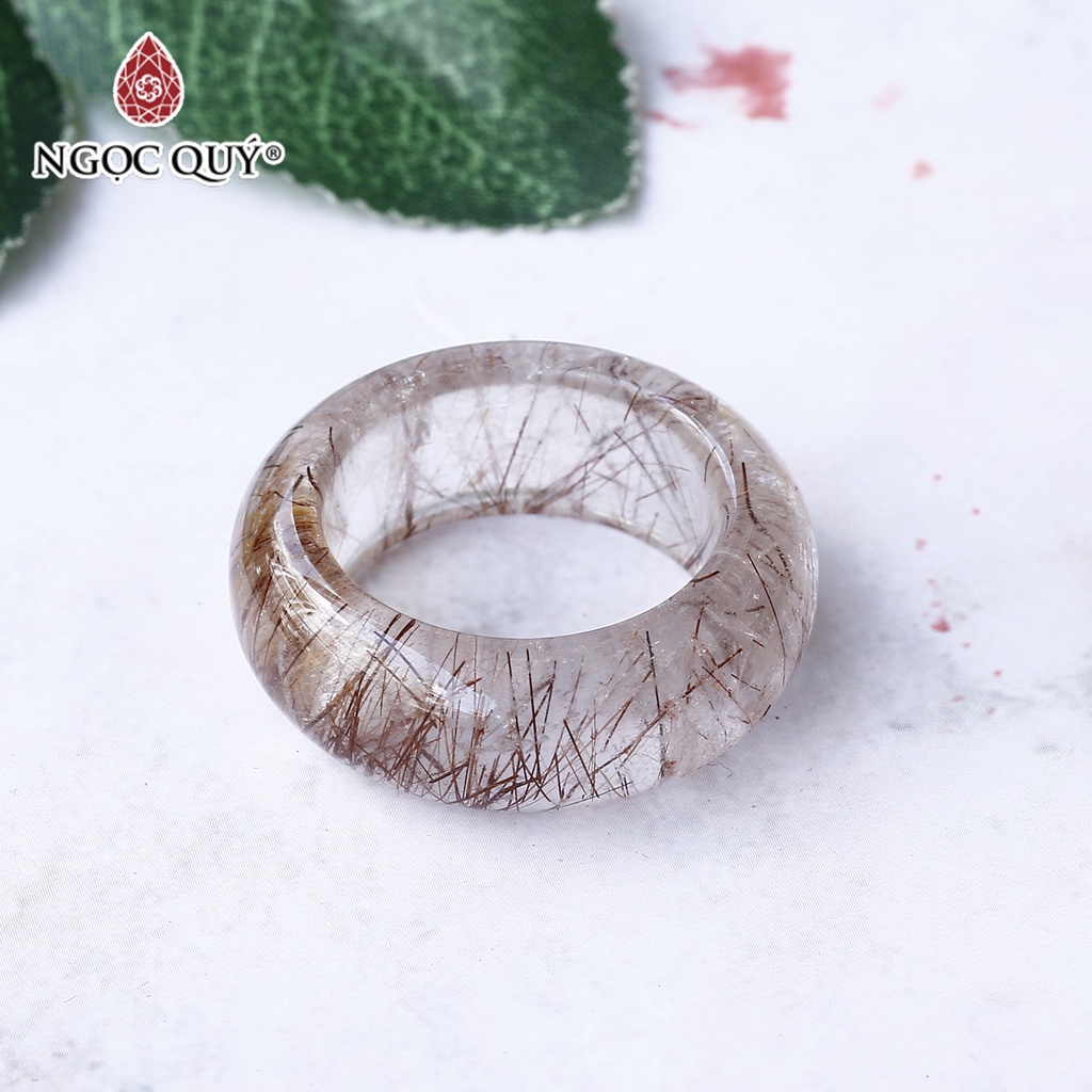 Nhẫn đá TA tóc - Ngọc Quý