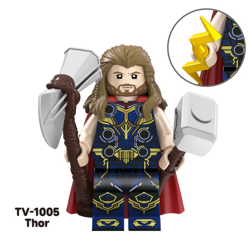 Mô Hình Đồ Chơi Lắp Ráp Nhân Vật Supervillain 6 Infinite Gems Marvel