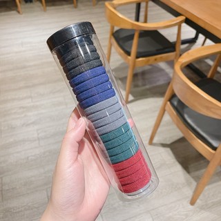 Thun cột tóc, chun buộc tóc hộp set 20 cái