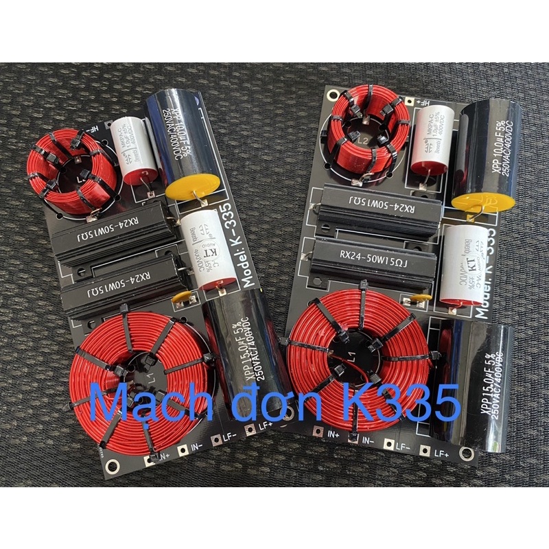 Mạch lọc phân tần loa đơn K335 hàng cao cấp