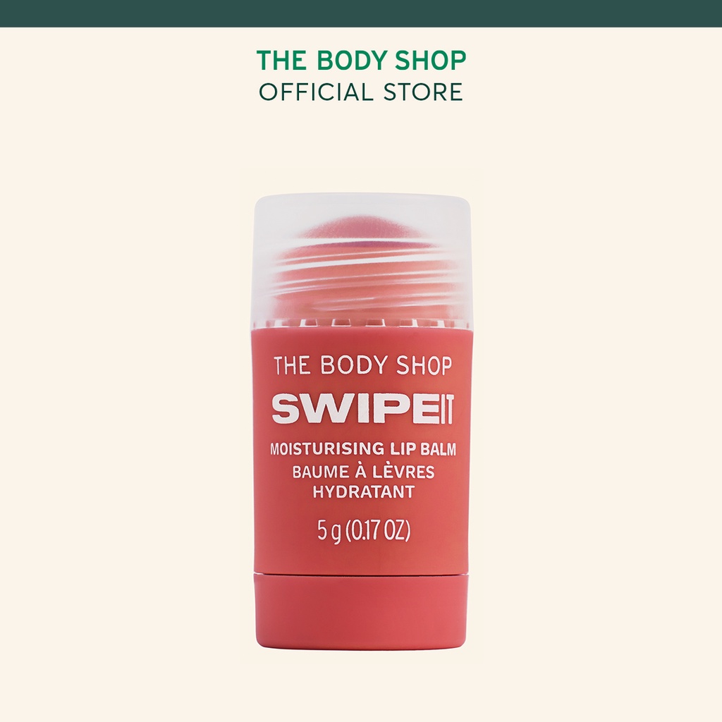 Son dưỡng môi The Body Shop Swipe It Moisturising Strawberry Lip Balm 5G