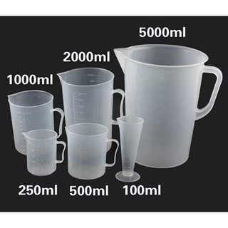 Bộ 4 Ca Đong Nhựa Pha Chế 300ML