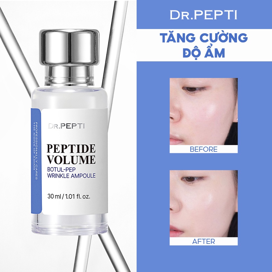 Tinh Chất Làm Mờ Nếp Nhăn Dr.Pepti Peptide Volume Botul-Pep Wrinkle Ampoule 30ml