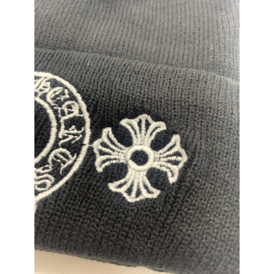 Nón , mũ len Chrome Heart đen logo trắng cao cấp -  Shop Lộc Độc Và Lạ 92