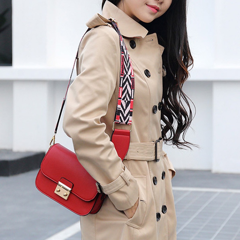 Túi Đeo Vai Dây Bản Rộng Phong Cách Hàn Quốc Thời Trang Cho Nữ