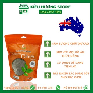 Hạt Chia Healthy Food and Nuts Organic Chia Seeds Của Úc 500g