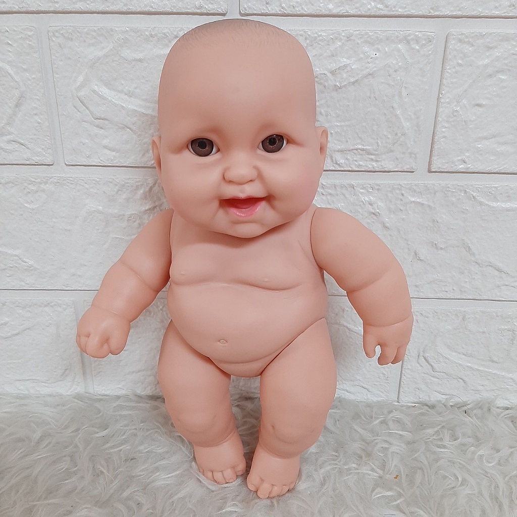 Búp Bê Tái Sinh Nhựa Mềm Mại 25 Cm = 10 Inch Anmiya Tây Ban Nha Body Full Silicon Vinyl Doll - Sống Động