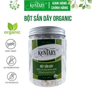 Bột Sắn Dây Organic Kentary - Sấy Khô Tự Nhiên - Hũ 400gr/800gr