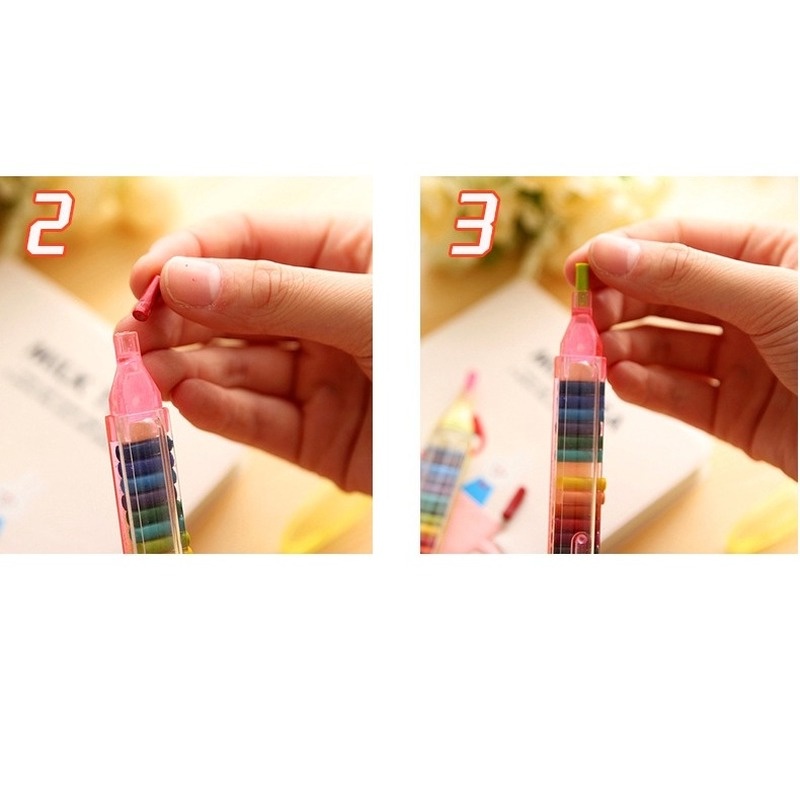 Bút vẽ 20 màu dùng để vẽ tranh không độc hại cho bé