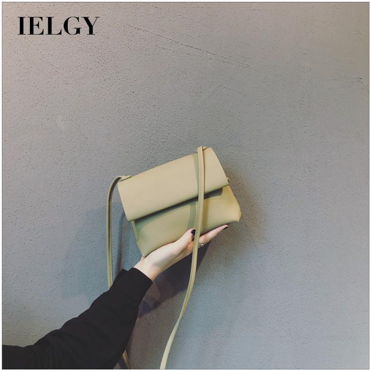 Túi Đeo Chéo Màu Đen Thiết Kế Đơn Giản Thời Trang Theo Phong Cách Nhật Bản Cho Nữ