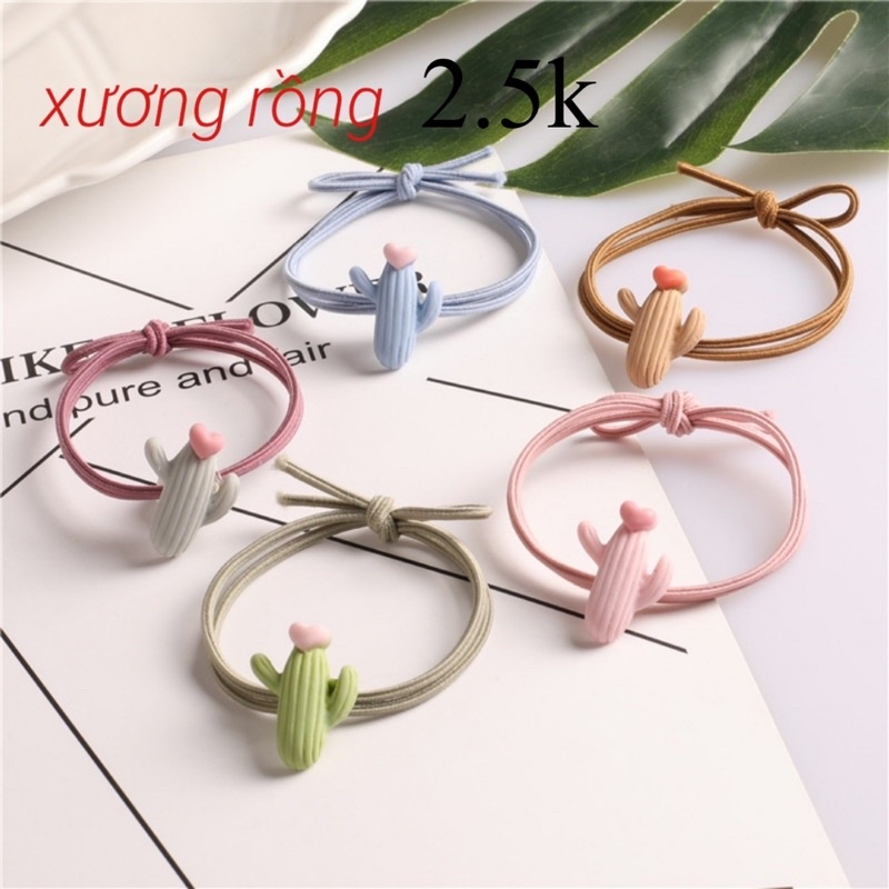 Cột tóc nữ nhiều hình siêu yêu