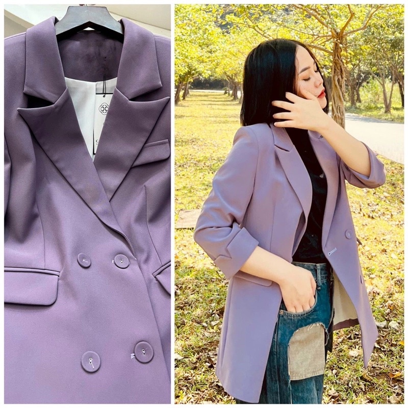 Áo vest Blazer nữ cao cấp OXATYL M453 với thiết kế hiện đại và thanh lịch 2 lớp tay lỡ | BigBuy360 - bigbuy360.vn