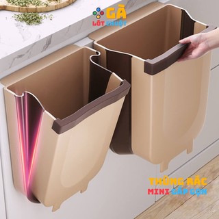 Thùng Rác Gấp Gọn Đơn Giản treo bàn học, góc bếp hoặc trên xe oto - GÀ LÓT CHUỘT