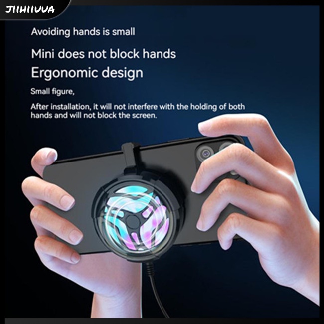 Quạt Tản Nhiệt Mini Usb Rgb Thông Dụng Cho Iphone Samsung Xiaomi Redmi Huawei