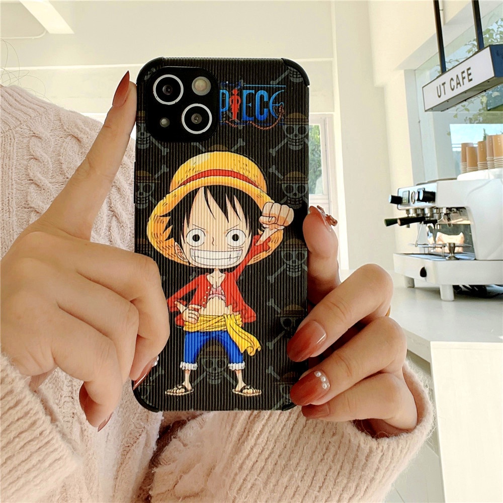 Cartoon Anime One Piece Soft Silicone Case For Huawei P50 P40 Pro Mate 40  Nova 8