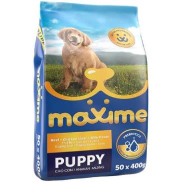 Thức ăn hạt cho chó Maxime túi 400g