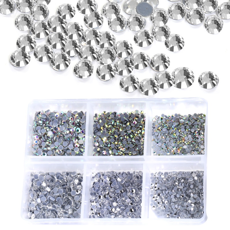 Bộ Mũi Khoan Kính Đáy Phẳng Dùng Làm Trang Sức Diy