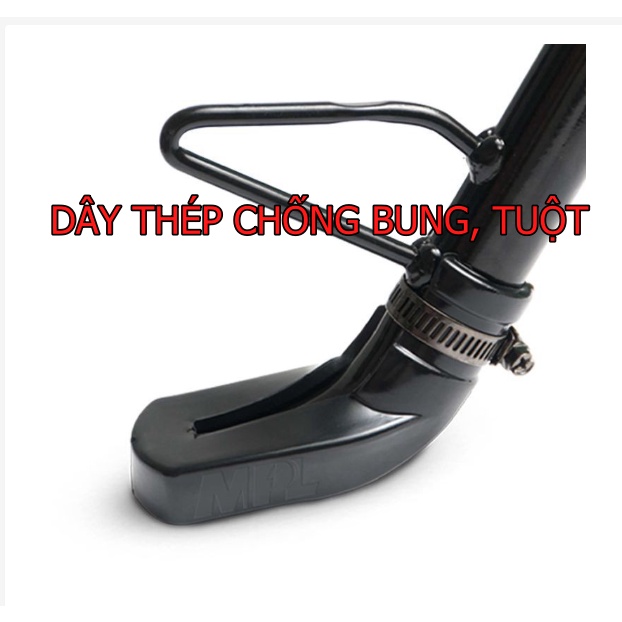 BỌC CHÂN CHỐNG XE MÁY DÂY ĐAI THÉP