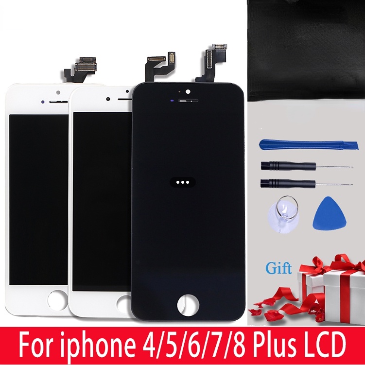 Màn Hình LCD Thay Thế Chuyên Dụng Cho IP 4 4S 5 5S SE 6 6S PLUS 7 8 PLUS X